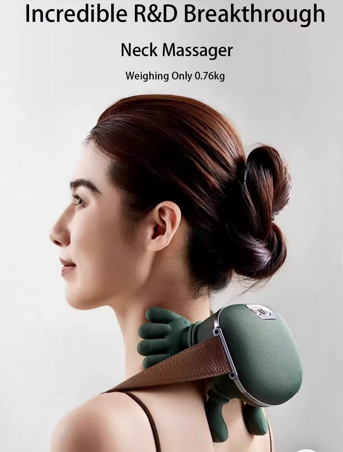 Kiné-Premium : Le Masseur de Cou à "Doigts Bio-Mimétiques" & Chaleur Intégrer 🔥