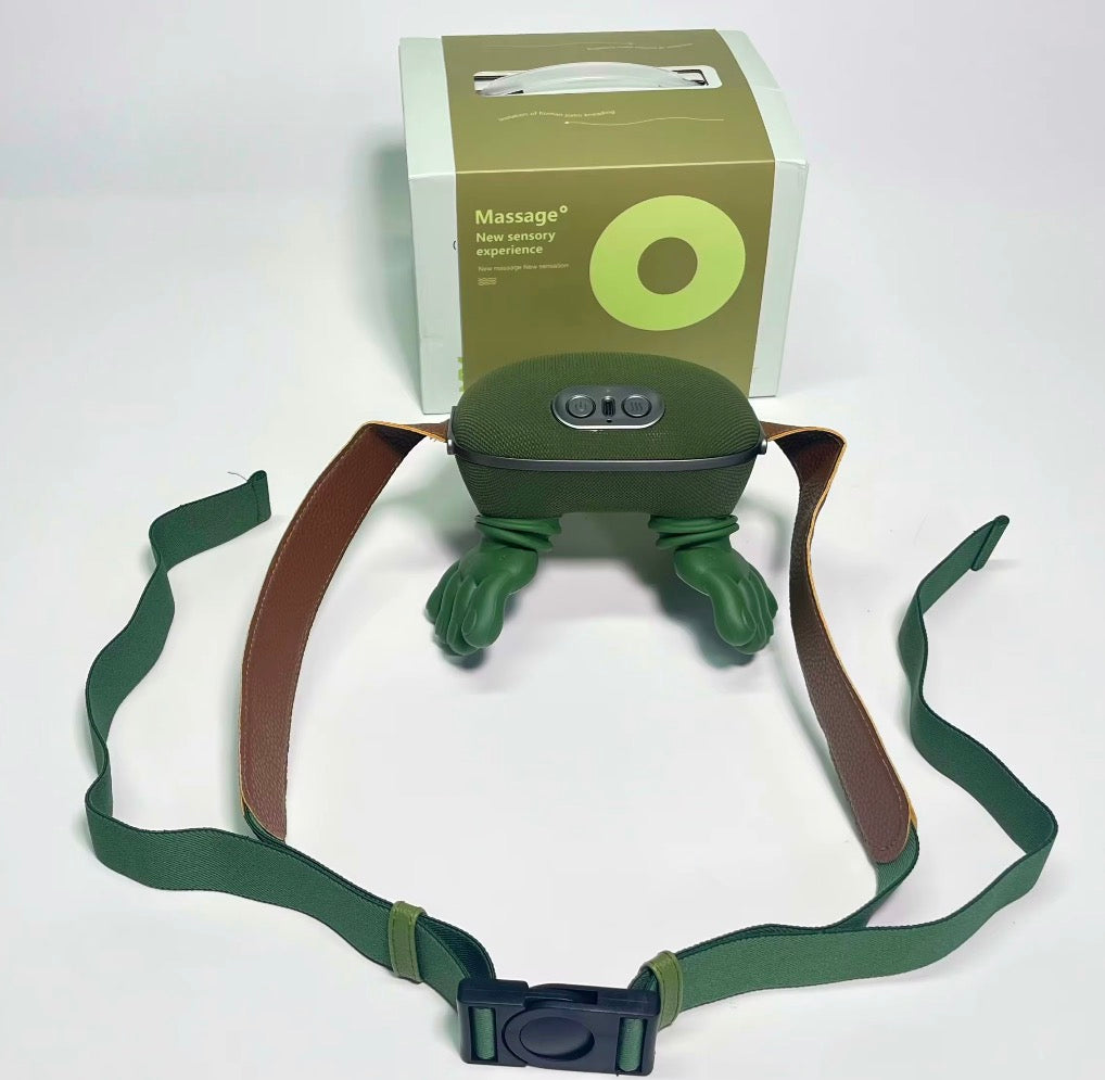 Kiné-Premium : Le Masseur de Cou à "Doigts Bio-Mimétiques" & Chaleur Intégrer  🔥